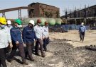 بازدید مدیرعامل و هیات همراه از بخش های مختلف شرکت فولاد خوزستان