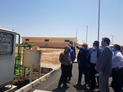 مدیر امورآب منطقه شرق خوزستان از نیروگاه سیکل ترکیبی بهبهان بازدید کرد