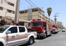 نجات ۱۰ نفر از آتش سوزی منزل مسکونی در اهواز