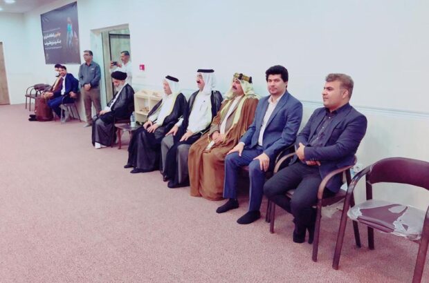 حضور مدیر عامل رستاک در دفتر امام جمعه اهواز و تبریک عید سعید فطر